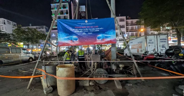Tuyến metro số 2 Bến Thành - Tham Lương triển khai máy TBM khoan ngầm