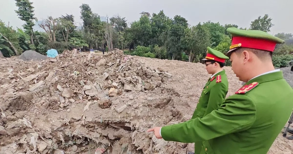 Khởi tố 3 giám đốc công ty môi trường trong vụ đổ trộm 7.000 tấn chất thải ở Bát Tràng