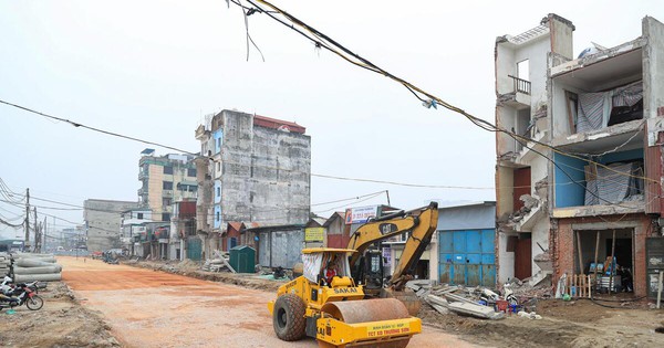 Hà Nội gấp rút giải phóng mặt bằng, đẩy nhanh thi công tuyến đường Tam Trinh
