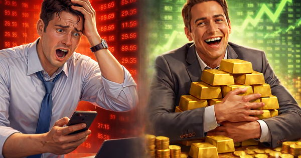 Chứng khoán tăng thua xa vàng, tỷ lệ VN-Index/XAU xuống thấp nhất trong hơn 1 thập kỷ