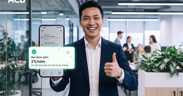 Tăng giao dịch tài khoản tại ACB để giảm lãi suất vay lên đến 2%/năm - Ảnh 1