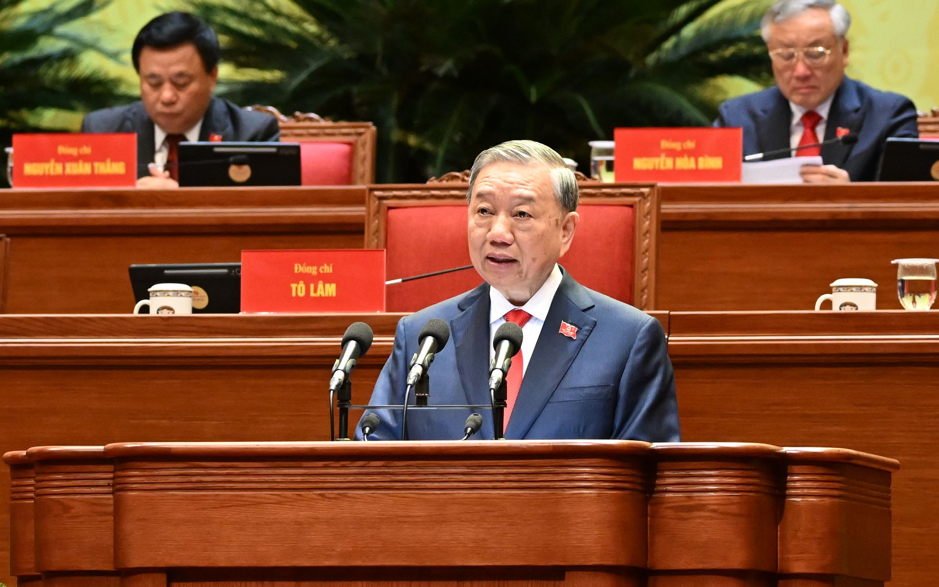 Tổng Bí thư Tô Lâm: Phấn đấu tăng trưởng GDP từ 10% trở lên giai đoạn 2026-2030 - Ảnh 2