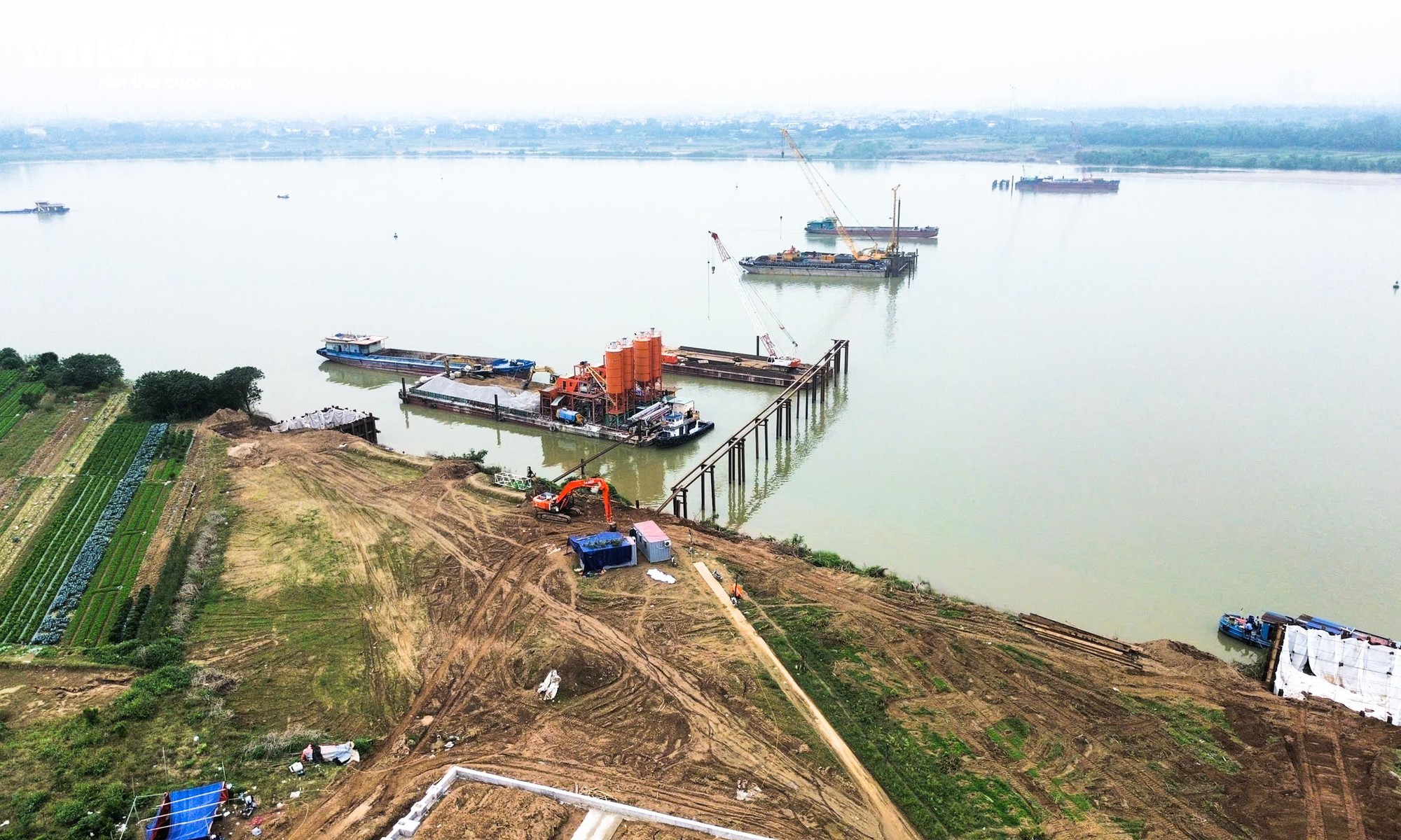 Toàn cảnh 7 cây cầu vượt sông Hồng được Hà Nội khởi công trong năm 2025 - Ảnh 6