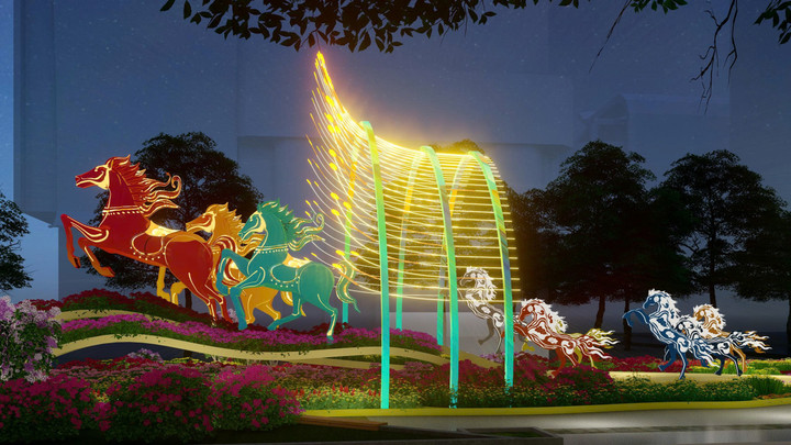 Đường hoa Nguyễn Huệ Tết Bính Ngọ lần đầu tiên có 2 phiên bản cho ngày và đêm - Ảnh 6