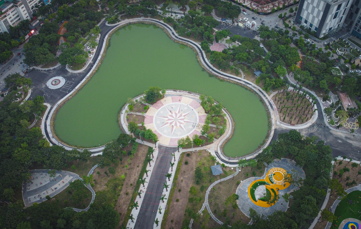 Loạt công viên Hà Nội 'lột xác' sau chỉnh trang - Ảnh 2