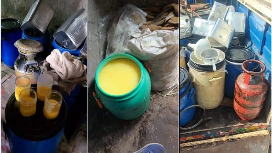 Nhận tin mật rồi đột kích một cơ sở, công an triệt phá đường dây sản xuất bơ giả từ hóa chất, tịch thu hơn 300kg sản phẩm pha trộn - Ảnh 2