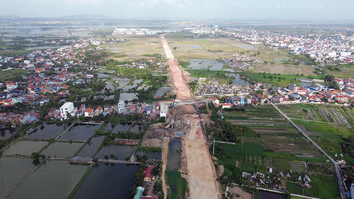 Xuyên Tết thi công dự án kết nối các khu công nghiệp ở Hải Phòng - Ảnh 1