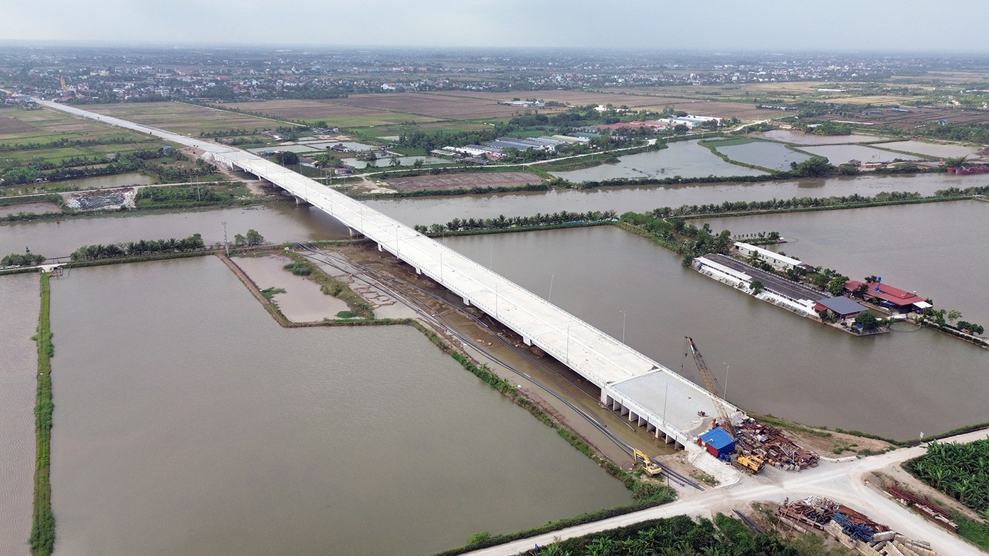 Xuyên Tết thi công dự án kết nối các khu công nghiệp ở Hải Phòng - Ảnh 2