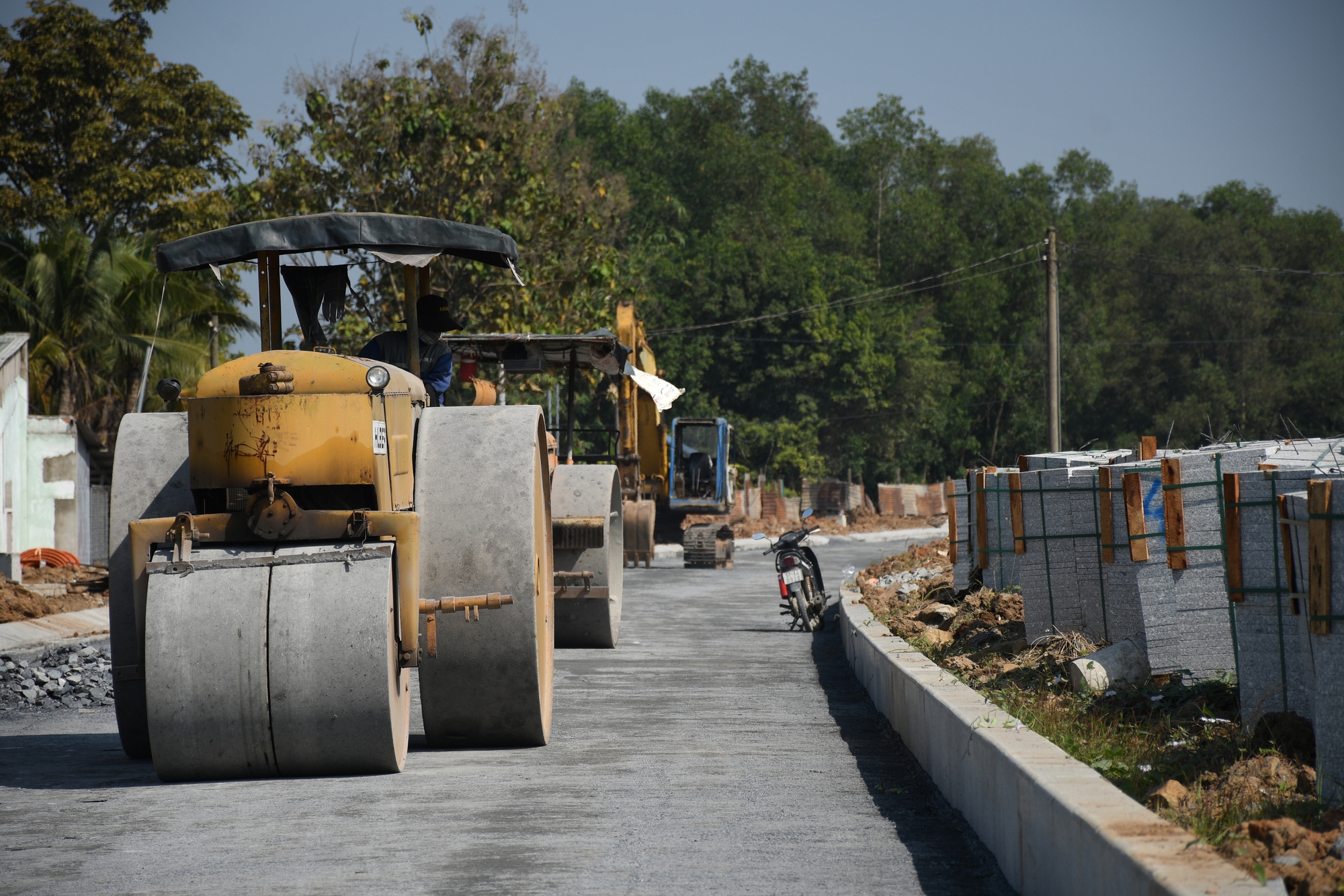 Hình ảnh tuyến đường trục trung tâm qua siêu phường ở Đồng Nai sắp thông xe - Ảnh 14