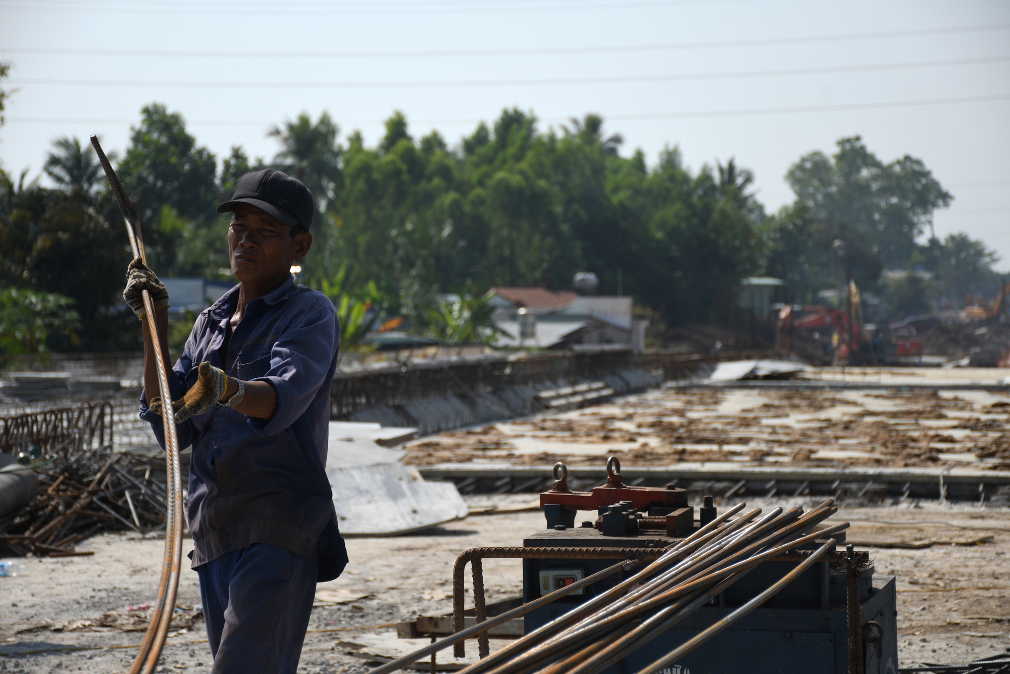 Hình ảnh tuyến đường trục trung tâm qua siêu phường ở Đồng Nai sắp thông xe - Ảnh 6