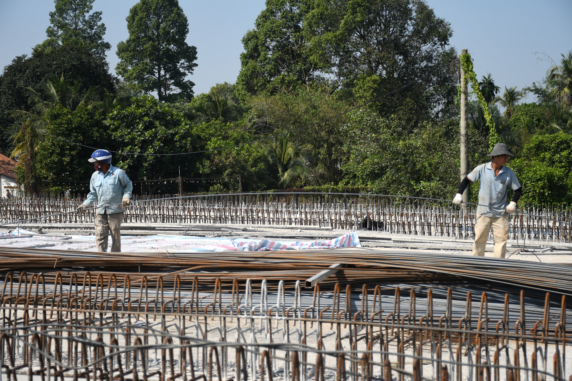 Hình ảnh tuyến đường trục trung tâm qua siêu phường ở Đồng Nai sắp thông xe - Ảnh 7