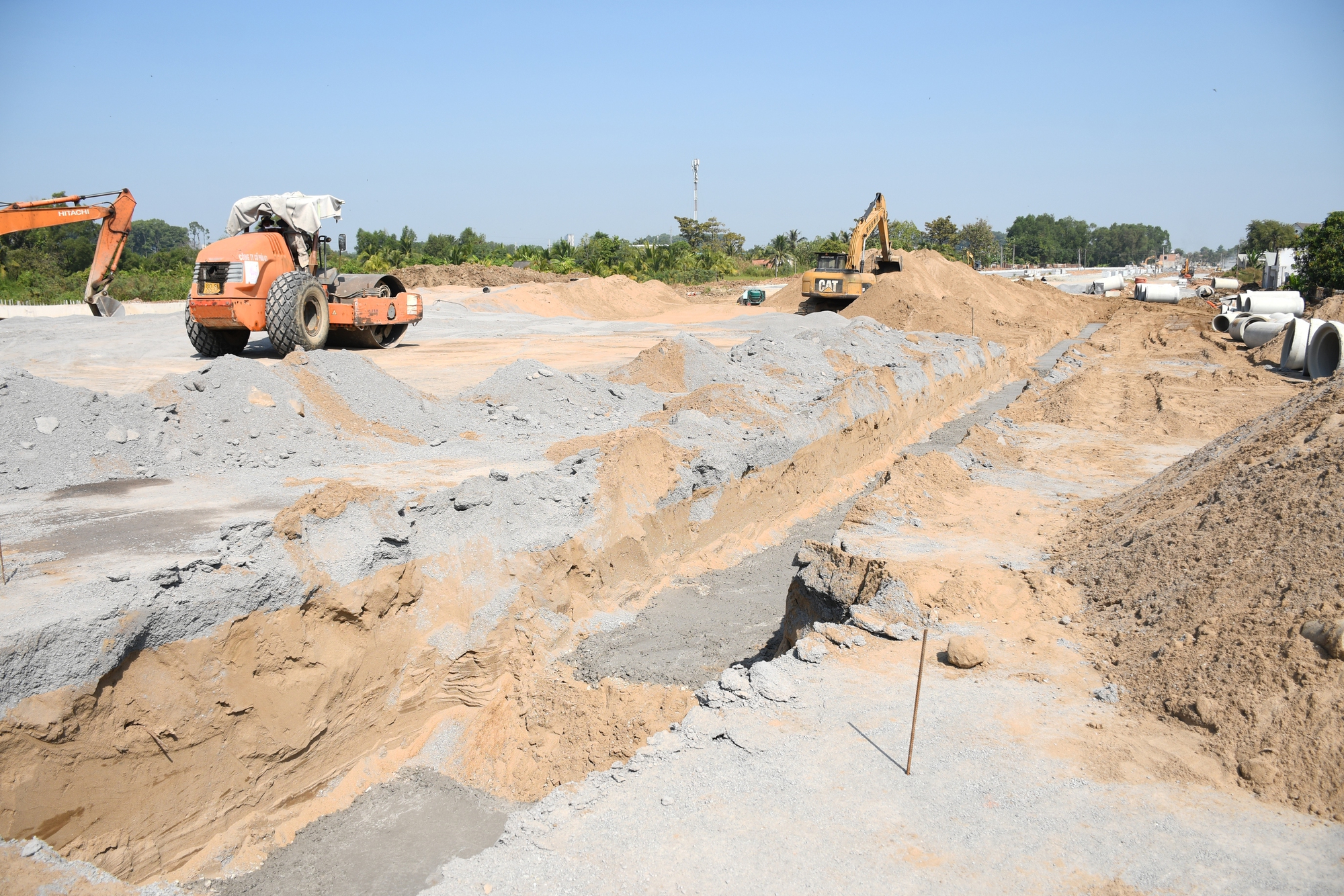 Hình ảnh tuyến đường trục trung tâm qua siêu phường ở Đồng Nai sắp thông xe - Ảnh 11