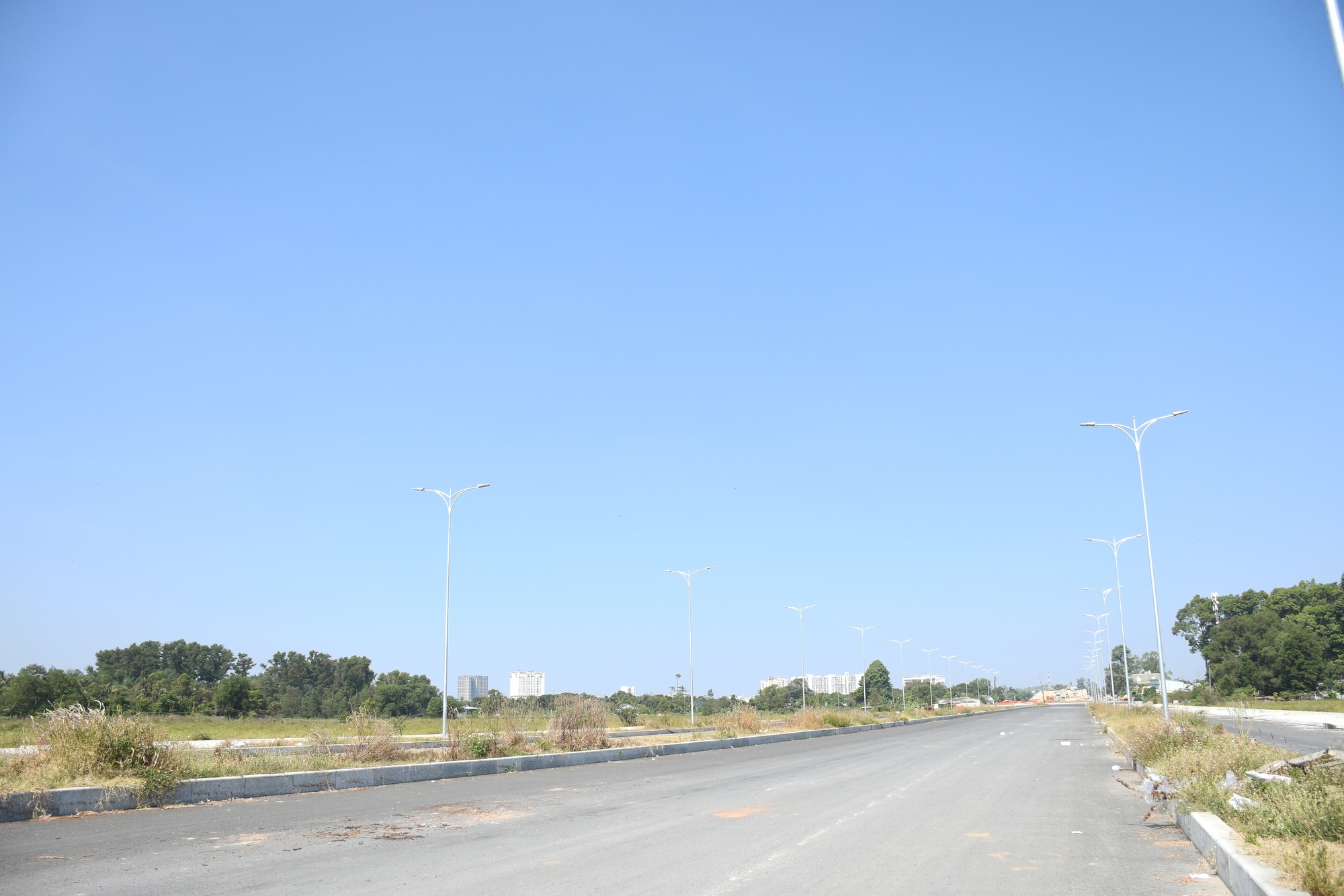 Hình ảnh tuyến đường trục trung tâm qua siêu phường ở Đồng Nai sắp thông xe - Ảnh 15