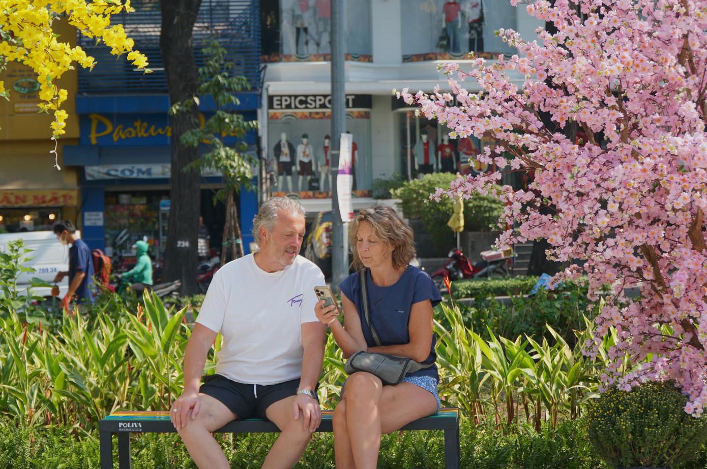 'Đất vàng' bỏ hoang giữa trung tâm TPHCM thành công viên đông vui dịp Tết - Ảnh 7
