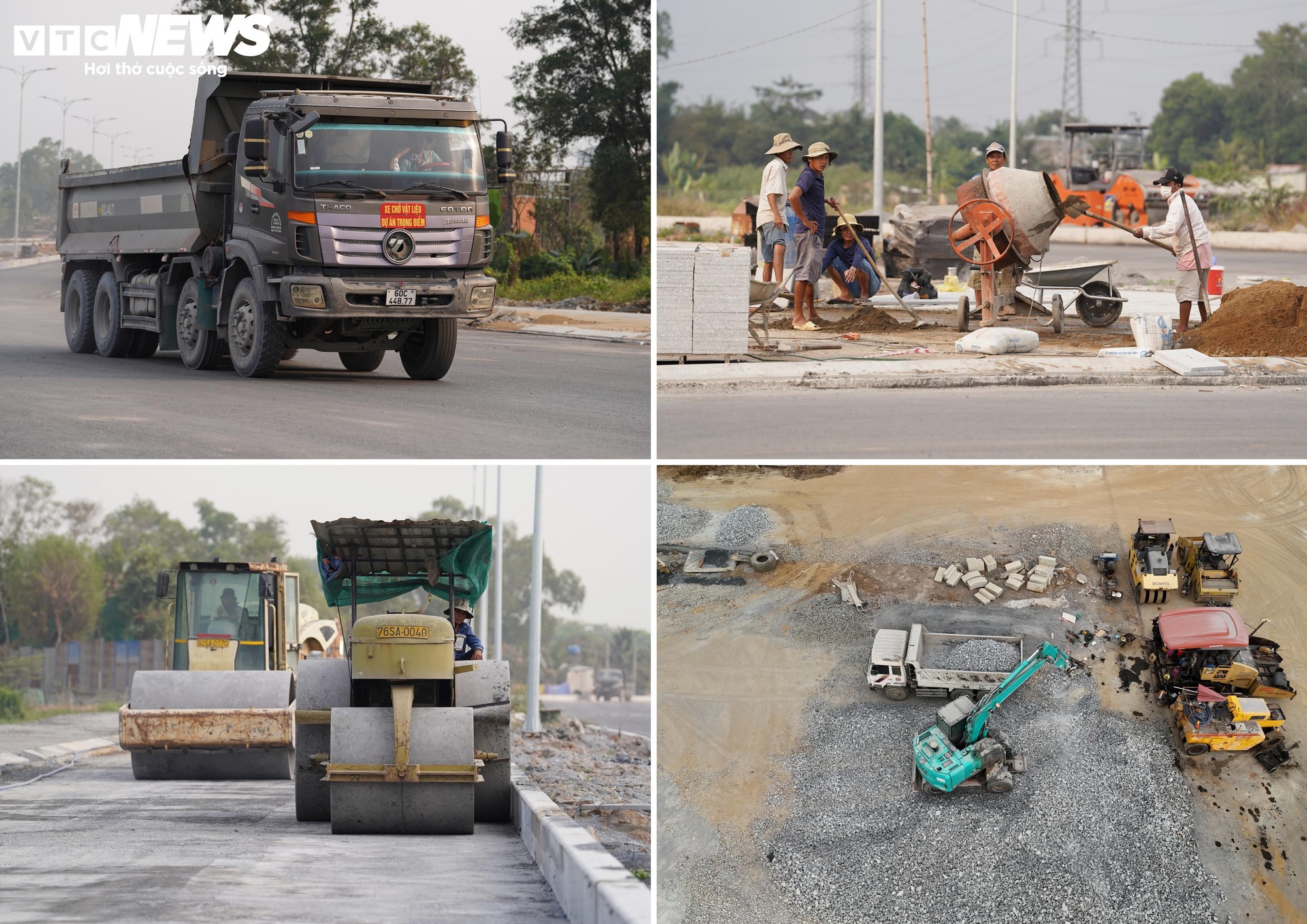 Tấp nập thi công dự án 1.500 tỷ đồng qua 'siêu phường' ở Đồng Nai - Ảnh 7