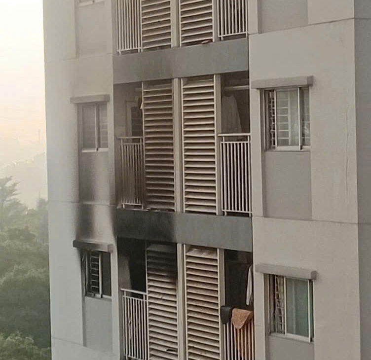 Bé gái 9 tuổi trong vụ cháy căn hộ Chung cư Ehome S tử vong thương tâm - Ảnh 1