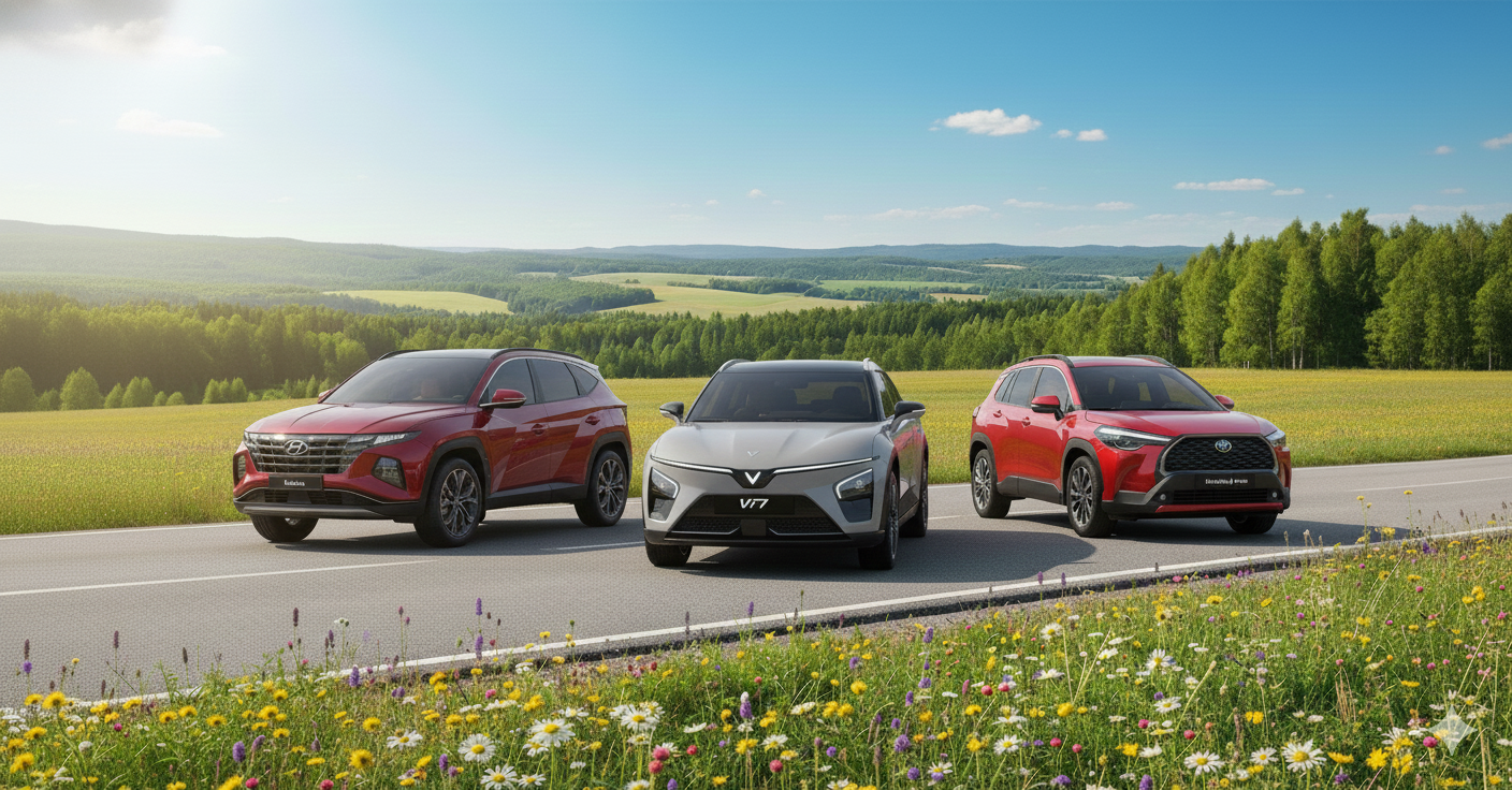 'Mở bát' 2026, các ông lớn VinFast, Toyota, Hyundai đã tung đòn kích cầu hạng nặng - thị trường ô tô năm nay sẽ thế nào? - Ảnh 1