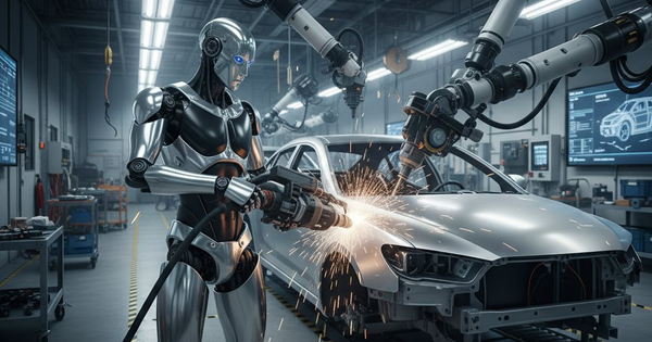 Robot lắp ráp ô tô trong 1 phút, 'nhà máy tối' mọc khắp nơi - chuyên gia dự báo đáng sợ: 'công nhân nhà máy sẽ thất nghiệp hàng loạt, chậm nhất đến năm 2030'