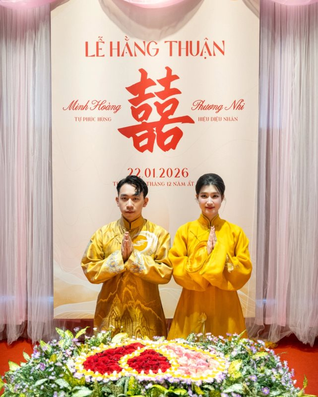 Lễ Hằng thuận "trên đỉnh núi" của con trai tỷ phú Phạm Nhật Vượng - Ảnh 3