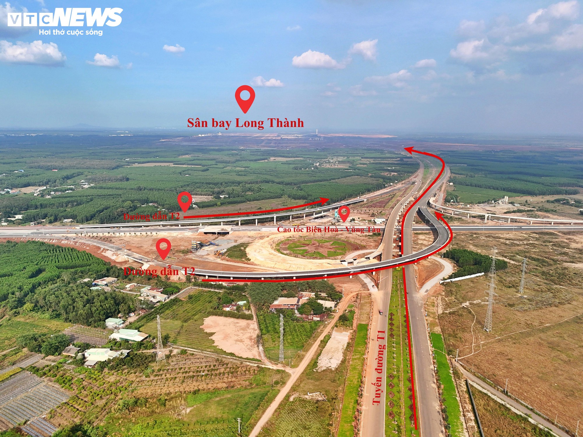 Hai siêu nút giao nối cao tốc với sân bay Long Thành tăng tốc về đích - Ảnh 8