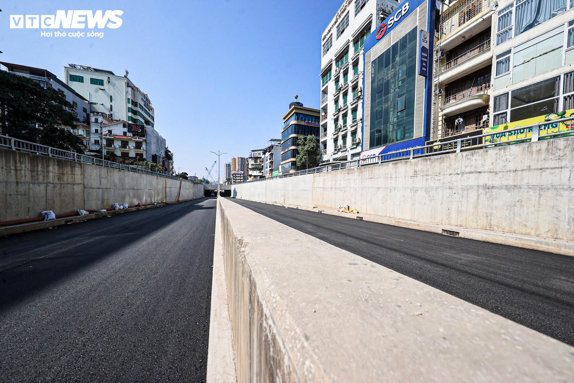 Cận cảnh hầm chui gần 800 tỷ đồng ở Hà Nội trước ngày về đích - Ảnh 10