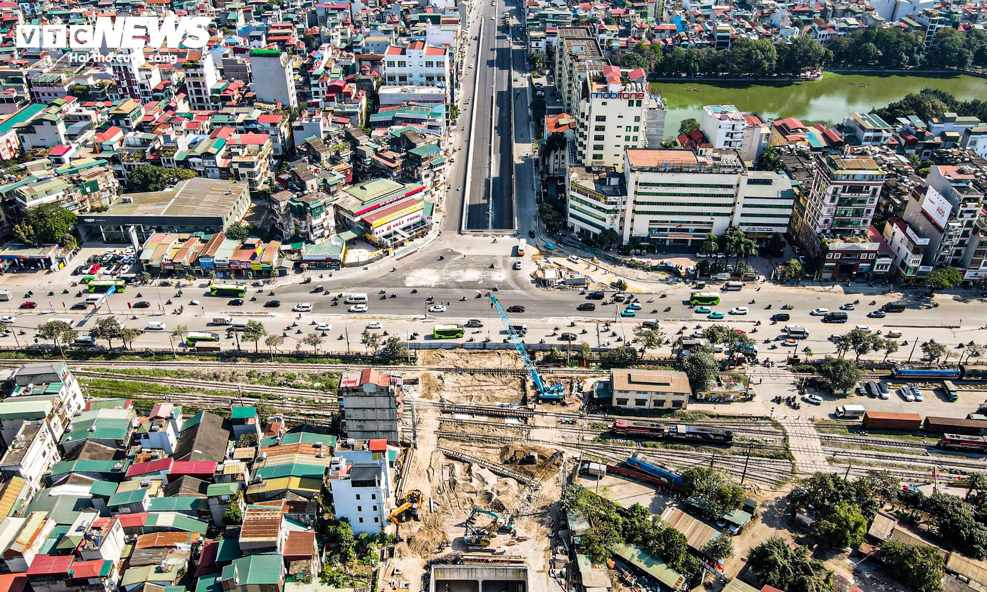 Cận cảnh hầm chui gần 800 tỷ đồng ở Hà Nội trước ngày về đích - Ảnh 1