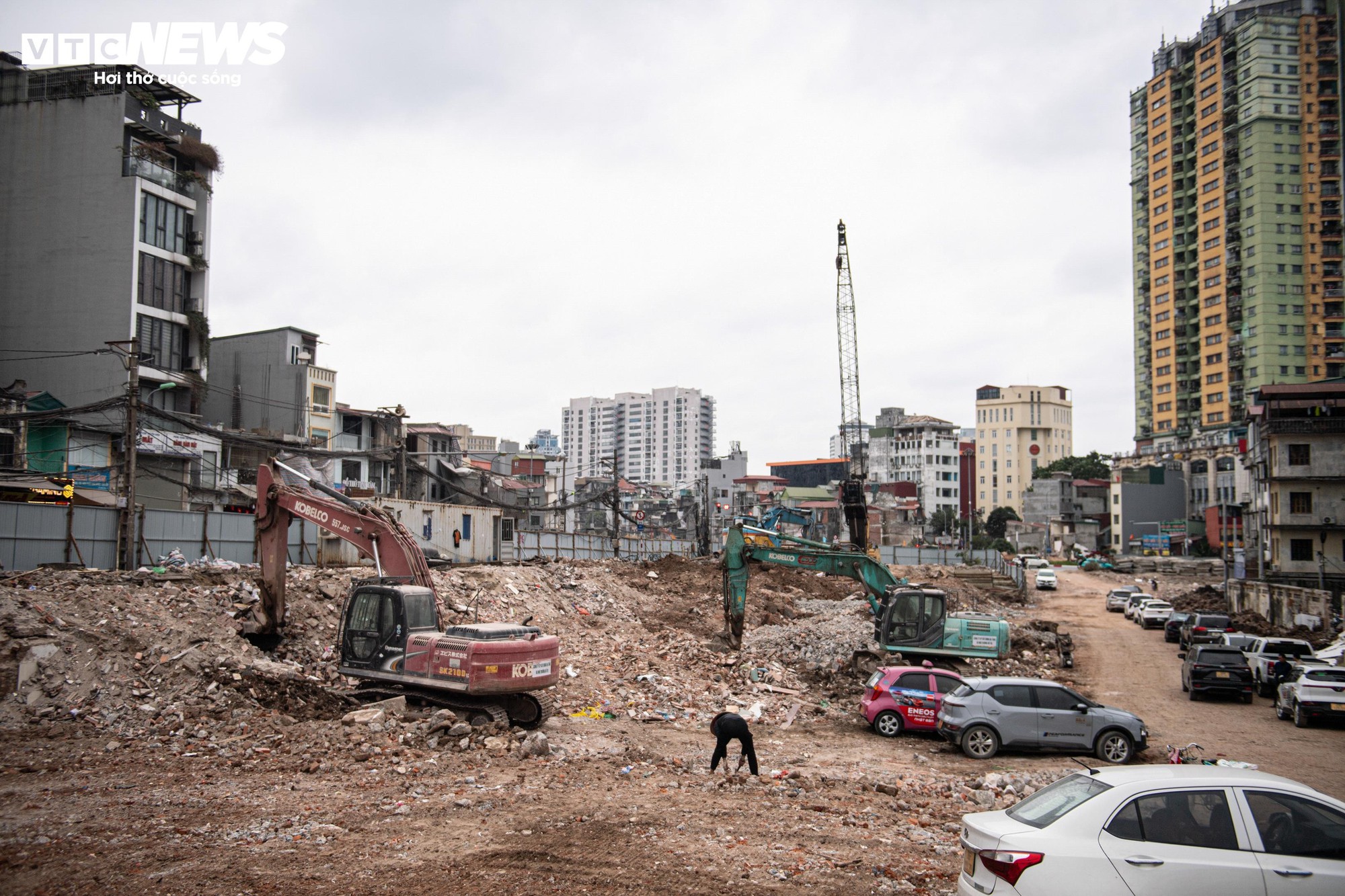 Toàn cảnh tuyến Vành đai 1 Hoàng Cầu - Voi Phục trước ngày thông tuyến kỹ thuật - Ảnh 4
