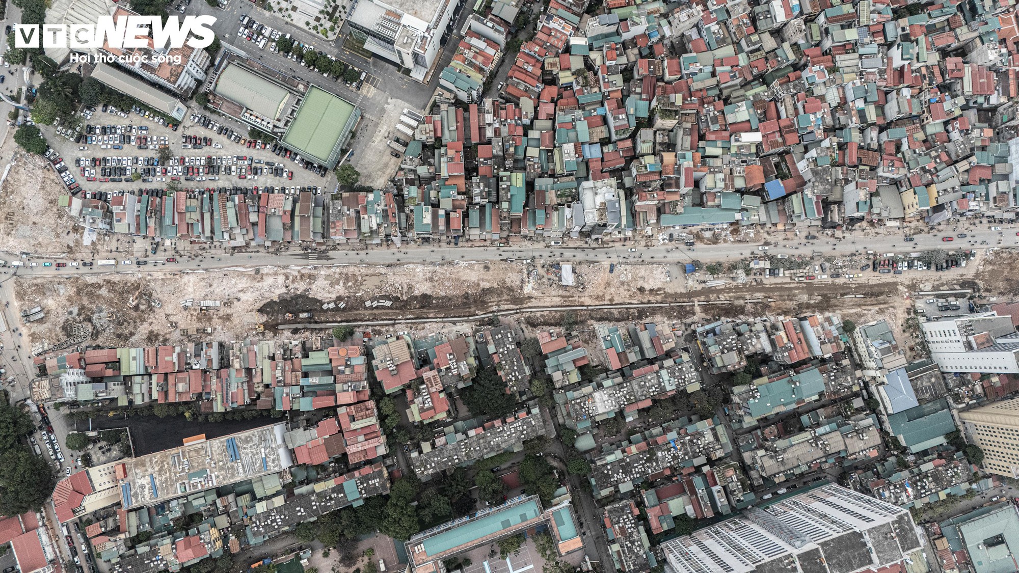 Toàn cảnh tuyến Vành đai 1 Hoàng Cầu - Voi Phục trước ngày thông tuyến kỹ thuật - Ảnh 16