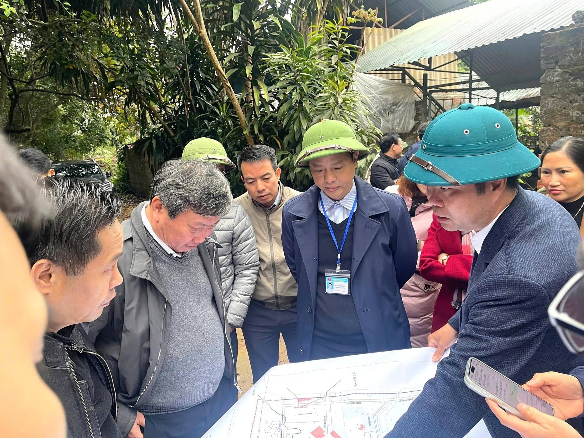 Hòa Lạc hoàn thành kiểm đếm 100% diện tích giải phóng mặt bằng dự án Đại lộ Thăng Long - Ảnh 1