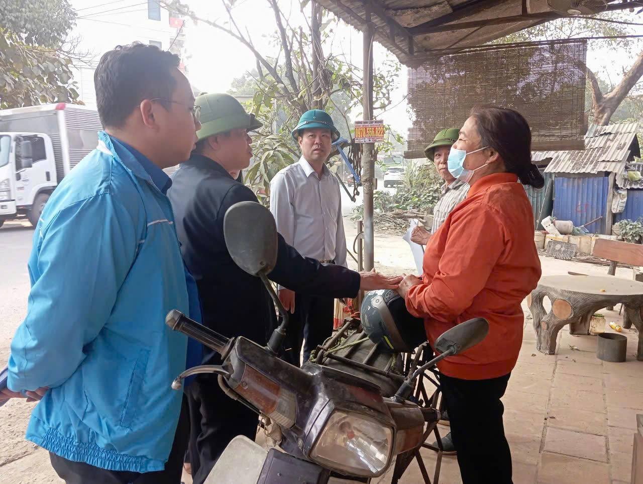 Hòa Lạc hoàn thành kiểm đếm 100% diện tích giải phóng mặt bằng dự án Đại lộ Thăng Long - Ảnh 3