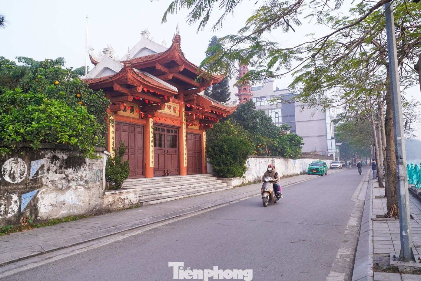 Mở rộng đường ven Hồ Tây lên 24m: Không thực hiện giải phóng mặt bằng - Ảnh 1