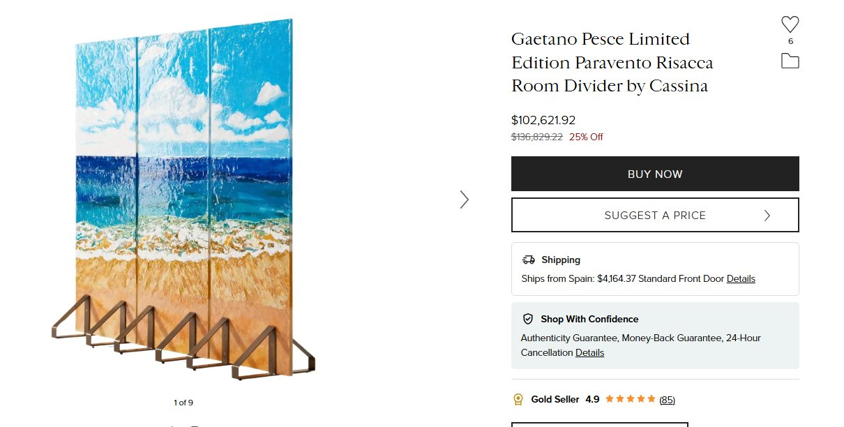 Đằng sau tấm bình phong có giá gần 2,7 tỷ đồng và cú bắt tay độc quyền của 1 công ty Việt Nam với gã khổng lồ Ý - Ảnh 3