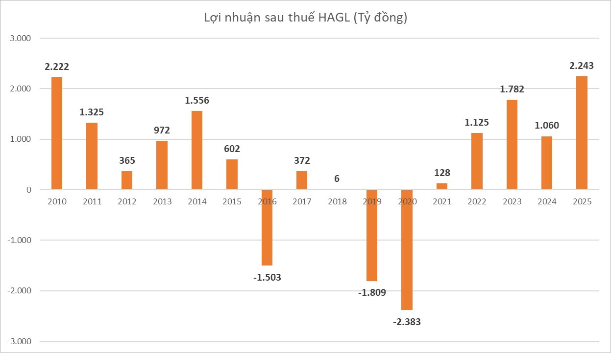 Ngày trở lại của Bầu Đức: HAGL lãi cao nhất lịch sử hơn 2.200 tỷ, tổng tài sản vượt mốc 1 tỷ USD - Ảnh 2