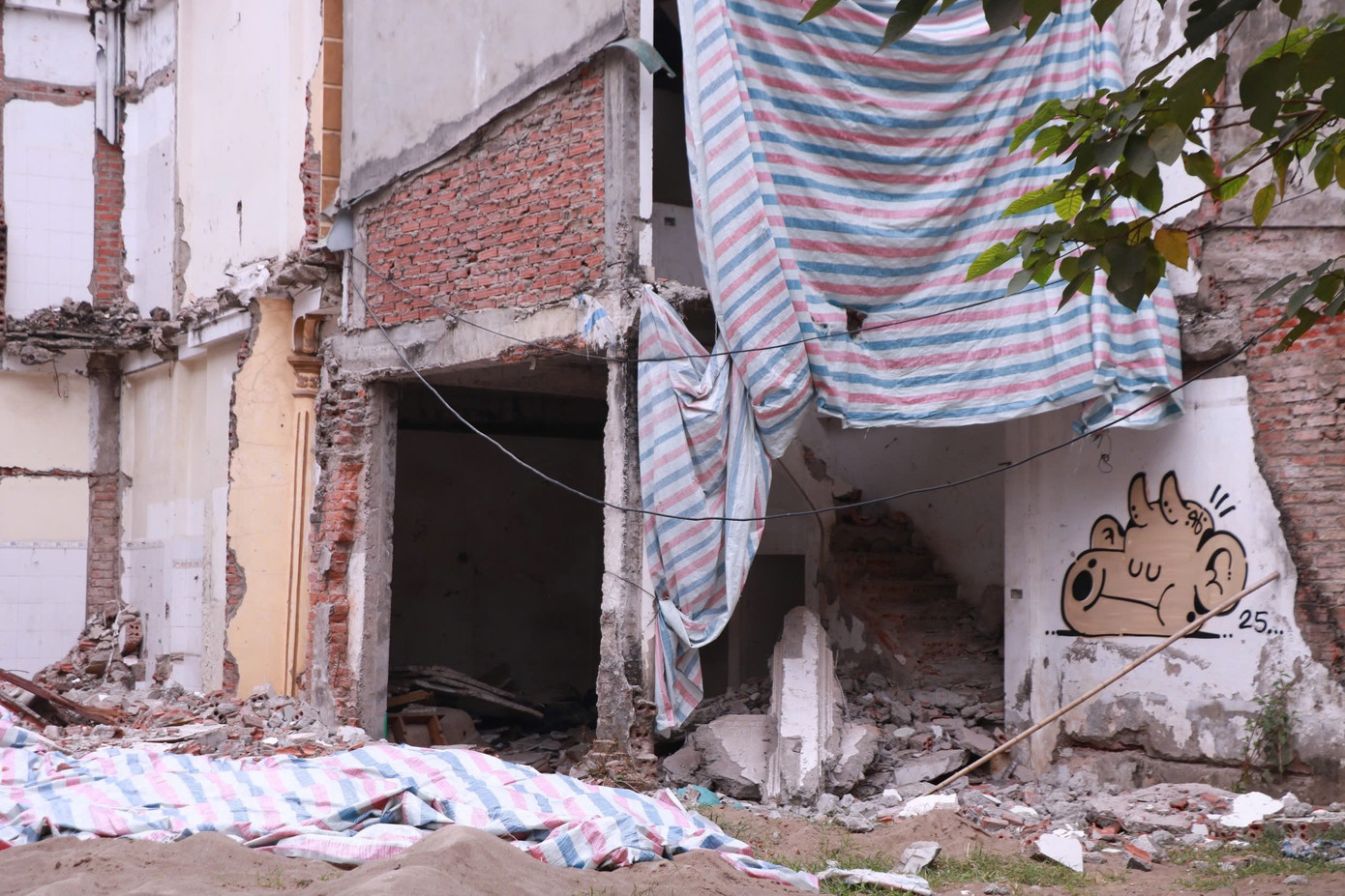 Vành đai 2,5 qua Cầu Giấy ‘tái khởi động’ sau nhiều năm trì trệ - Ảnh 16