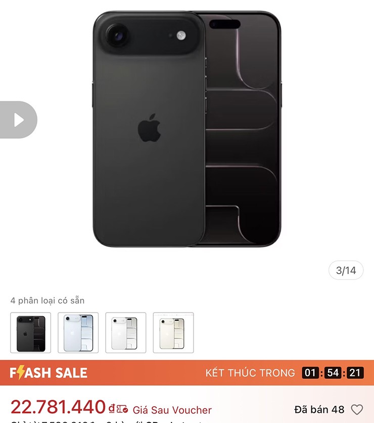 Mẫu iPhone mới giảm giá gần 10 triệu đồng trước Tết - Ảnh 1