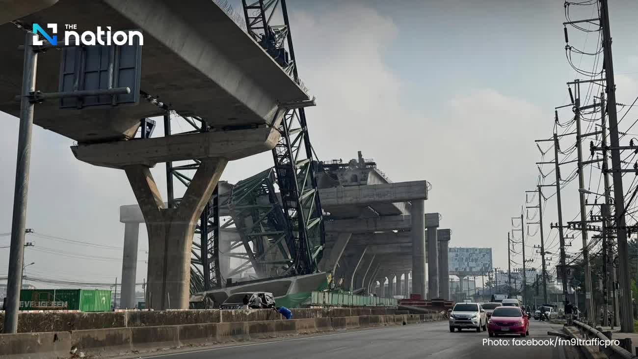 Lại thêm 1 vụ sập cần cẩu tại Thái Lan gây thương vong trong 2 ngày liên tiếp - Ảnh 4