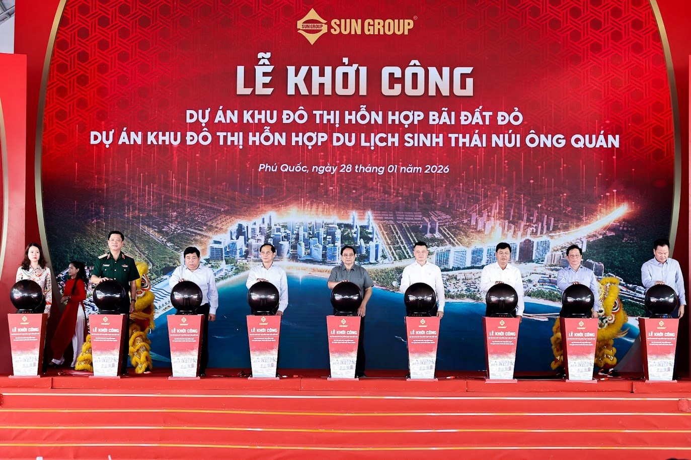 Khởi công 2 dự án gần 70.000 tỷ đồng tại đặc khu lớn nhất Việt Nam, Thủ tướng vừa yêu cầu gì? - Ảnh 2