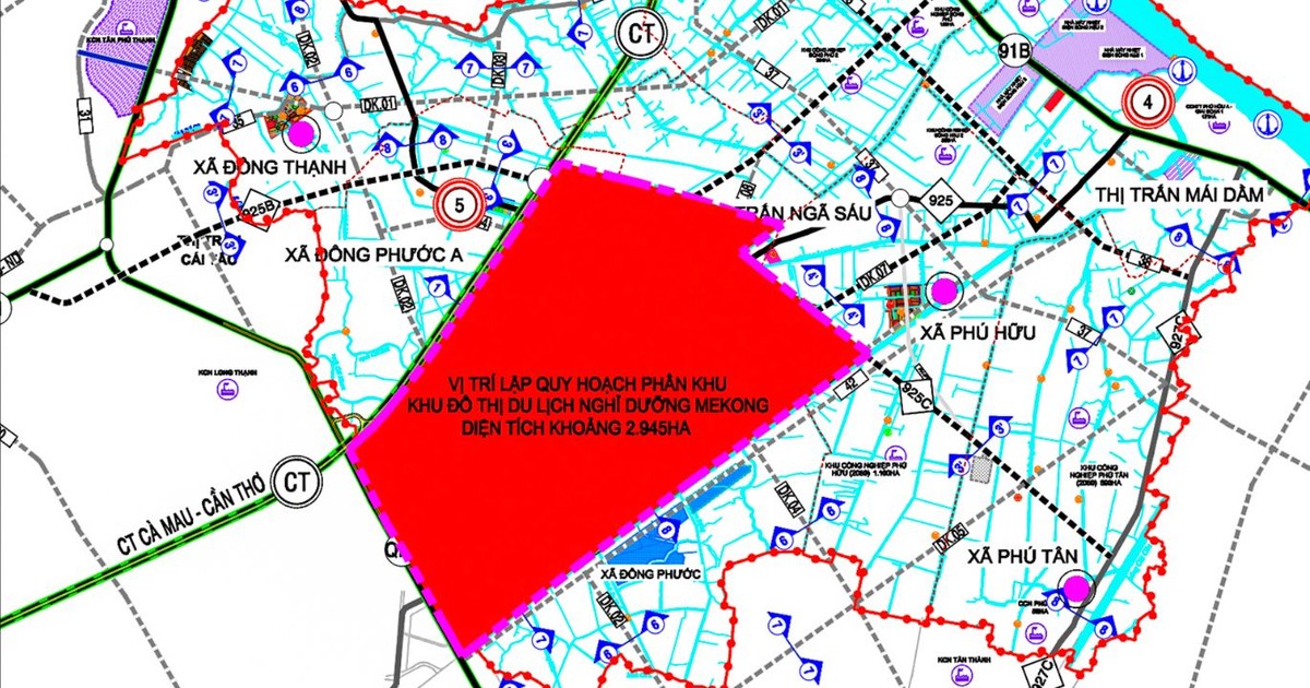 Miền Tây sắp có siêu dự án lớn nhất lịch sử 6,2 tỷ USD do Vingroup của tỷ phú Phạm Nhật Vượng đầu tư, đặt tại thành phố trực thuộc Trung ương - Ảnh 1