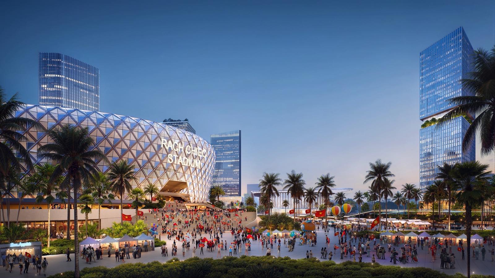 Sun Group đầu tư hơn 145.000 tỷ đồng xây dựng Khu liên hợp Thể dục Thể thao Quốc gia Rạch Chiếc tại TP.HCM - Ảnh 1