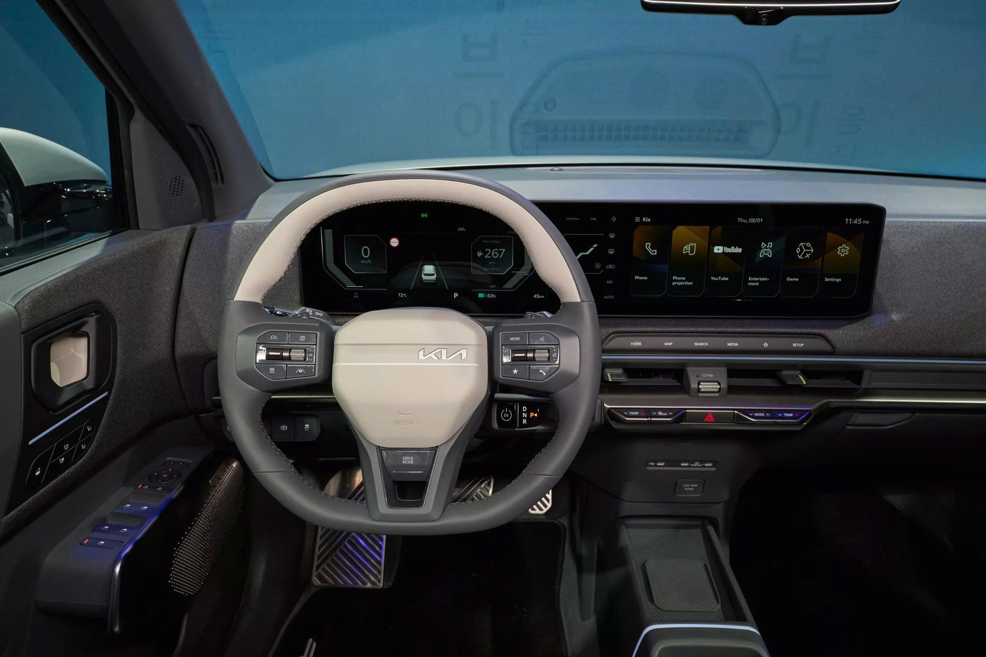 Kia EV2 ra mắt: CUV điện cùng cỡ VF 5, động cơ điện mạnh 145 mã lực, chạy TPHCM - Nha Trang không cần sạc - Ảnh 8