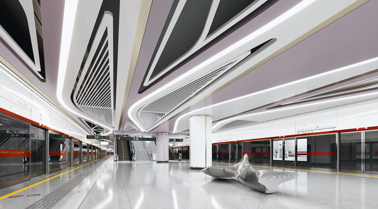 Diện mạo nhà ga của tuyến metro hơn 55.000 tỷ vừa được khởi công ở TPHCM - Ảnh 8