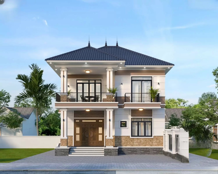 Những mẫu nhà 2 tầng hiện đại đáng tham khảo năm 2026 - Ảnh 6