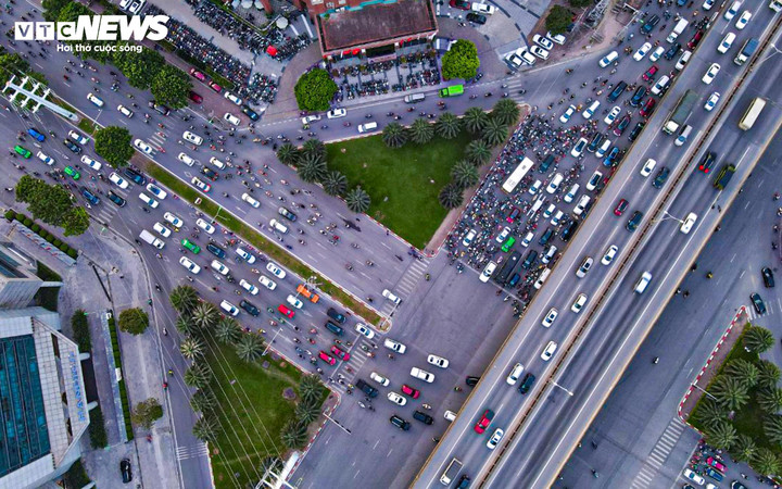 Hà Nội làm hầm chui 6 làn xe ở nút giao Mễ Trì - Dương Đình Nghệ - Vành đai 3 - Ảnh 1