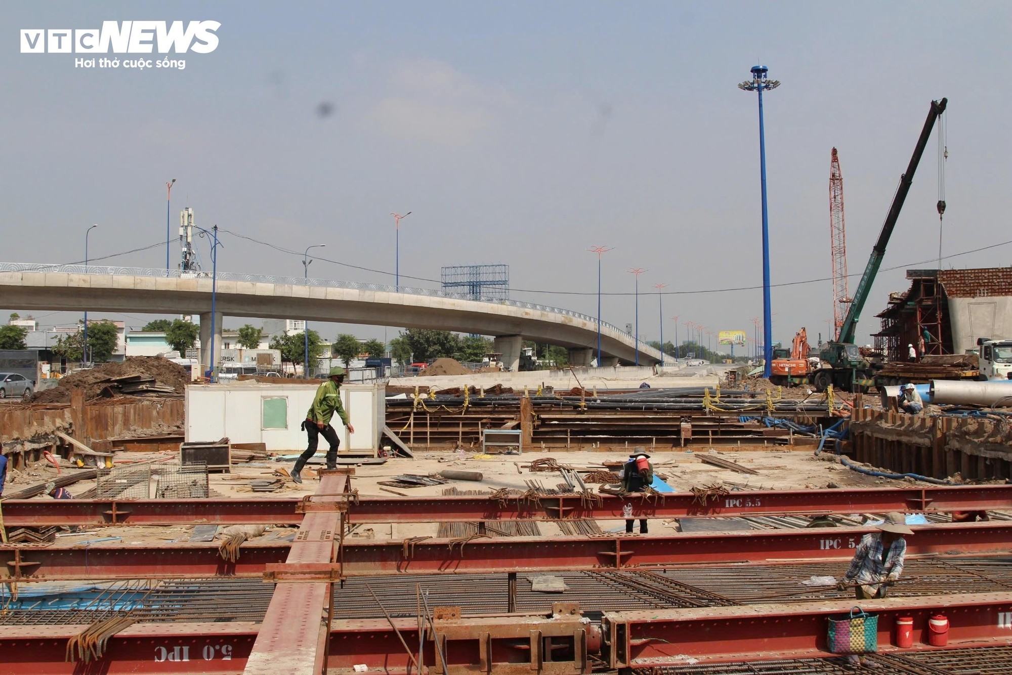 Hầm chui cuối cùng tại nút giao hiện đại nhất TP.HCM trước ngày thông xe - Ảnh 4