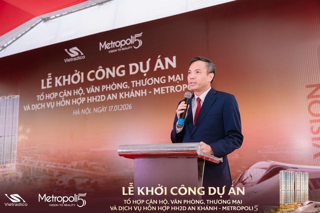 Metropoli5 chính thức khởi công, đón sóng tuyến Metro số 5 - Ảnh 1