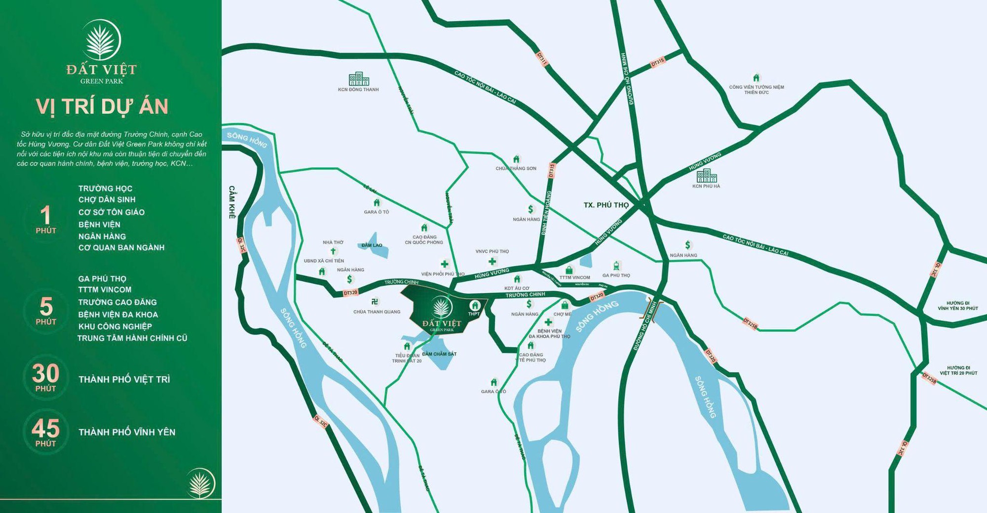 Thị trường Phú Thọ xuất hiện dự án khu đô thị quy mô gần 100 ha - Ảnh 1