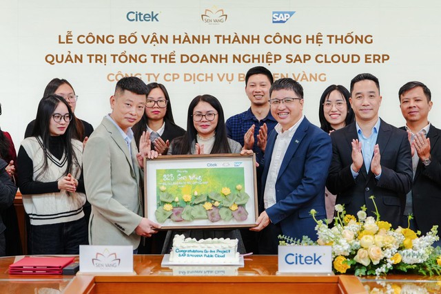 B2B Sen Vàng, Citek công bố vận hành thành công hệ thống quản trị SAP Cloud ERP - Ảnh 1