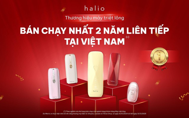 Halio dẫn đầu dòng máy triệt lông cá nhân 2 năm liên tiếp tại Việt Nam - Ảnh 3