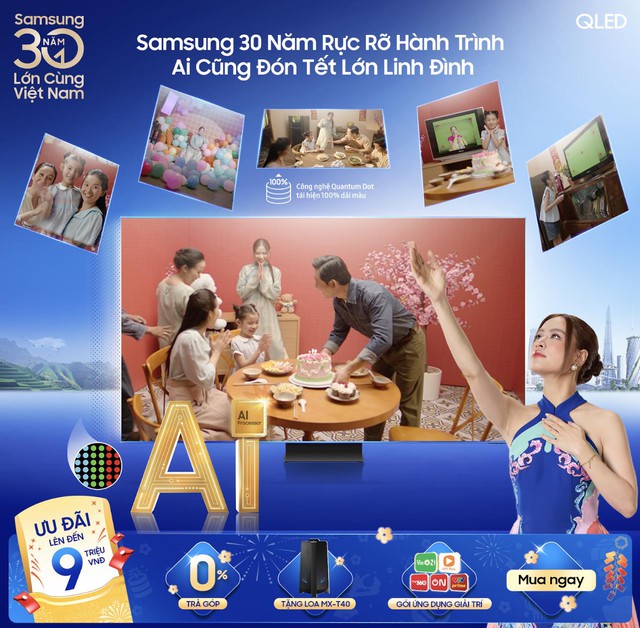 Mua combo AI TV, nhận quà Tết lớn từ Samsung - Ảnh 4