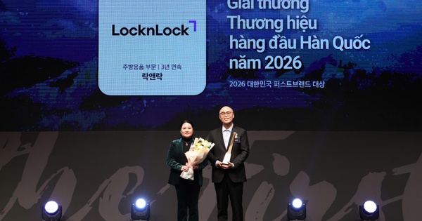 LocknLock lập cú đúp tại Giải thưởng “Thương hiệu Hàng đầu Hàn Quốc 2026”
